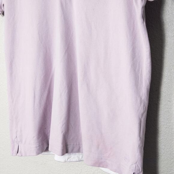 Orvis Lavender Cotton Polo Shirt Men’s Small Coastal Preppy Classic - Picture 4 of 6